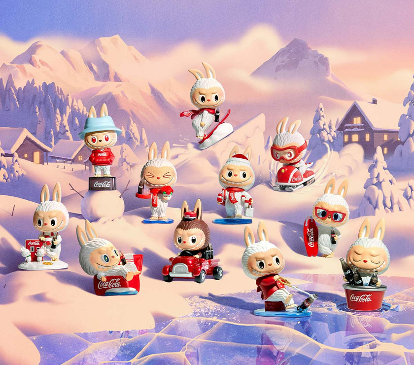 Blind Box Labubu PopMart Coca-cola series