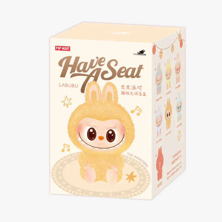 Peluche Labubu en vinyle – Have a Seat Series