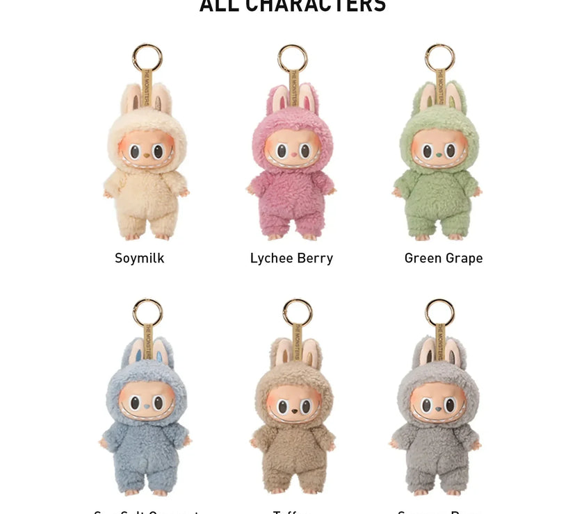 Peluche Labubu en vinyle – Exciting Macaron Series